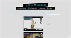 Desktop Screenshot of alicamuldrow.com